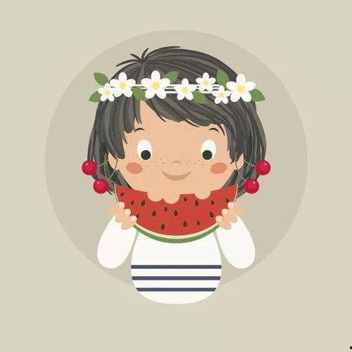 吃瓜少女画法视频,短视频中的潮流新玩法